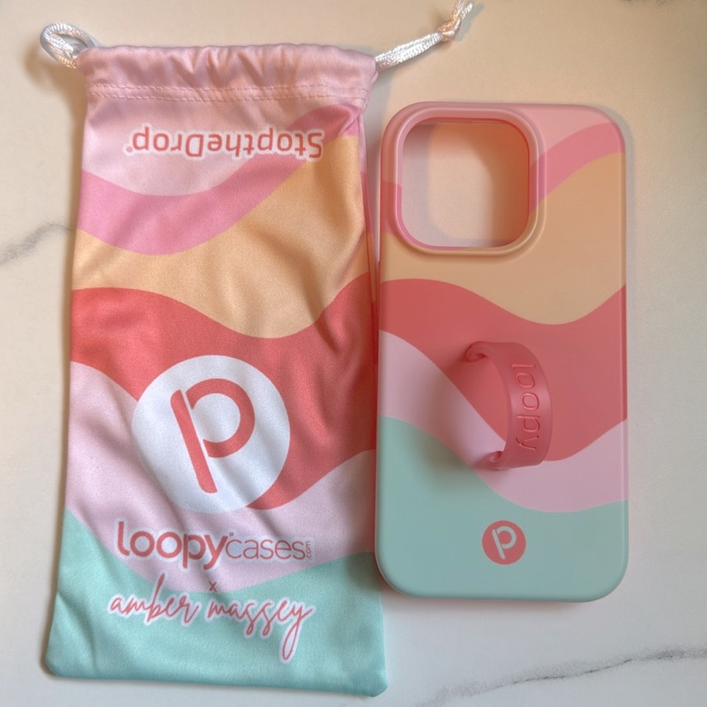iPhone 15 Pro - Brand New Loopy Case - Sweet Sorbet